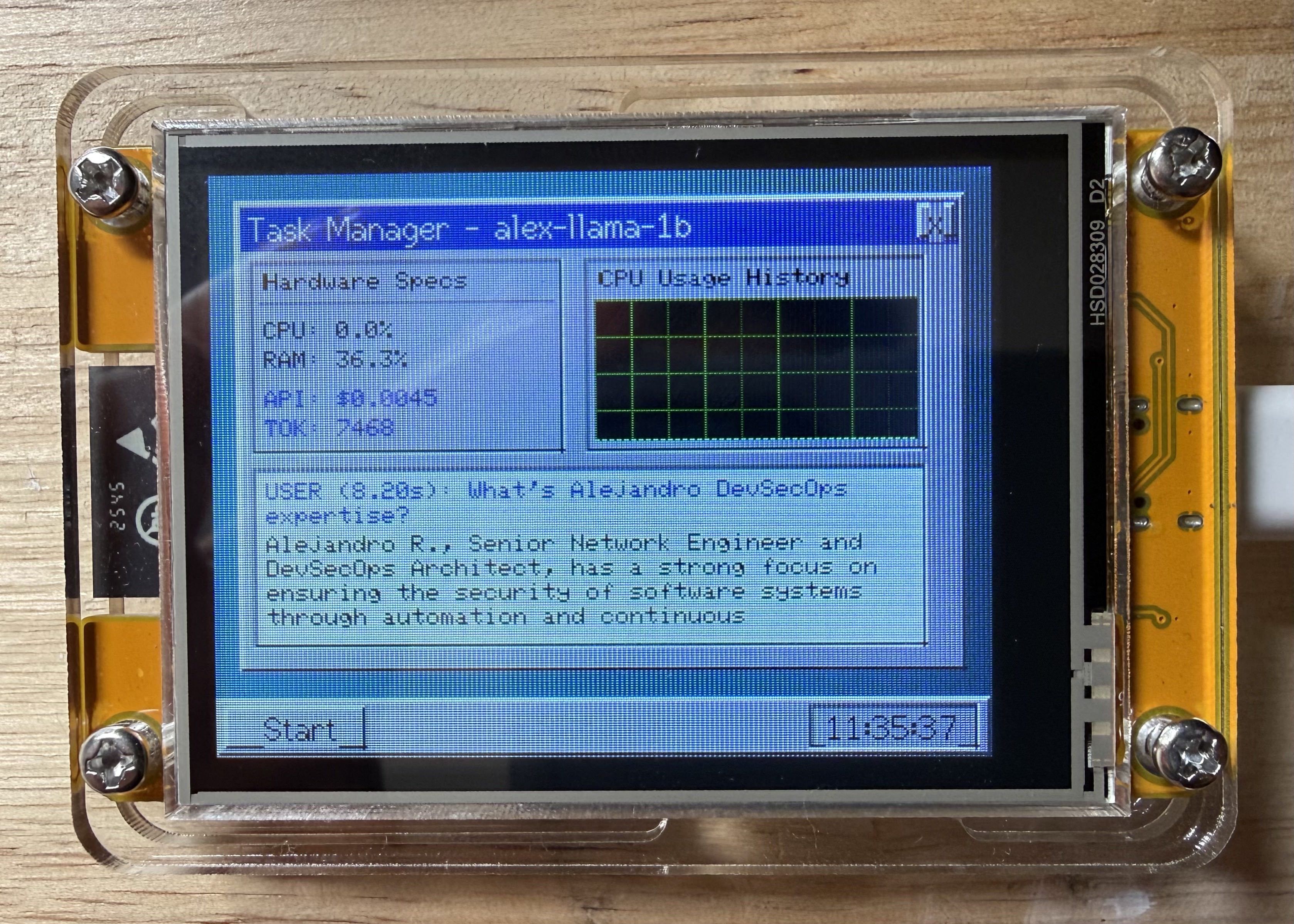 CYD Windows 95 Telemetry UI